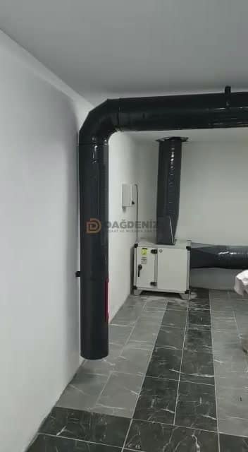 Duvar kanalı ve emiş ünitesi
